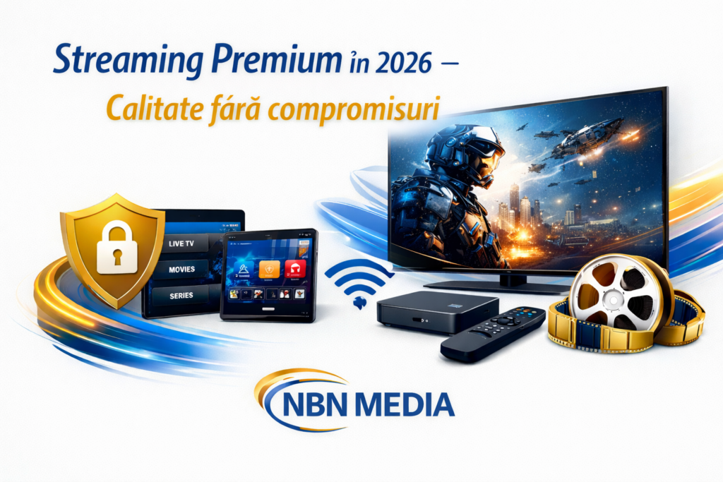 Streaming Premium în 2026 — Calitate fără compromisuri